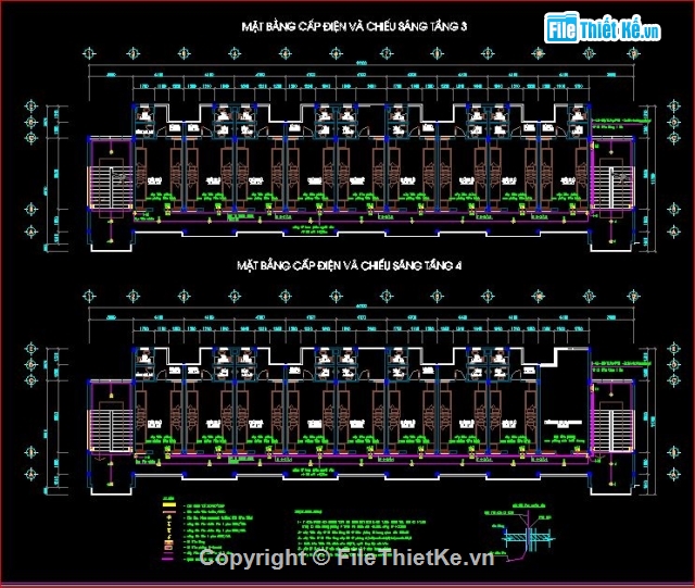 File thiết kế,thiết kế điện,điện ký túc xá